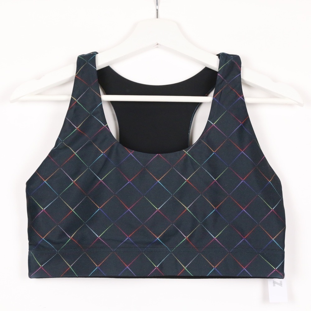 Terez Rainbow Seeing Sound Sports Bra